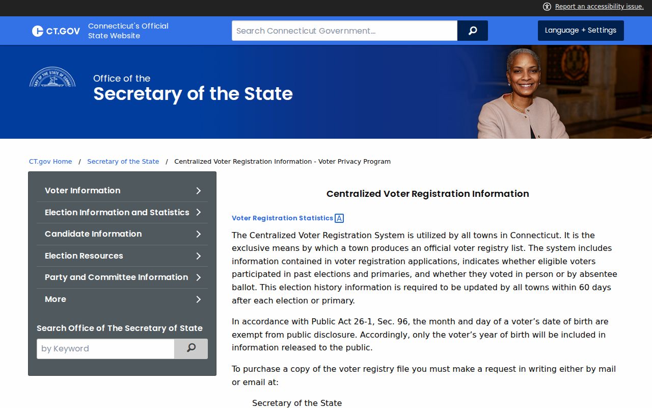 East Haven neighbors Connecticut voter privacy program